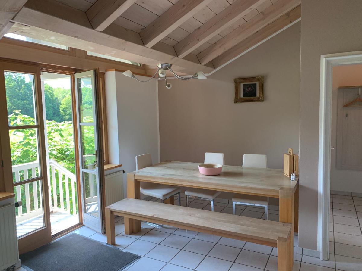 Alpenblick Nahe Muenchen Mit Outdoor Whirlpool - 21 Min Von Muenchen Mit Zug Assling Exterior photo
